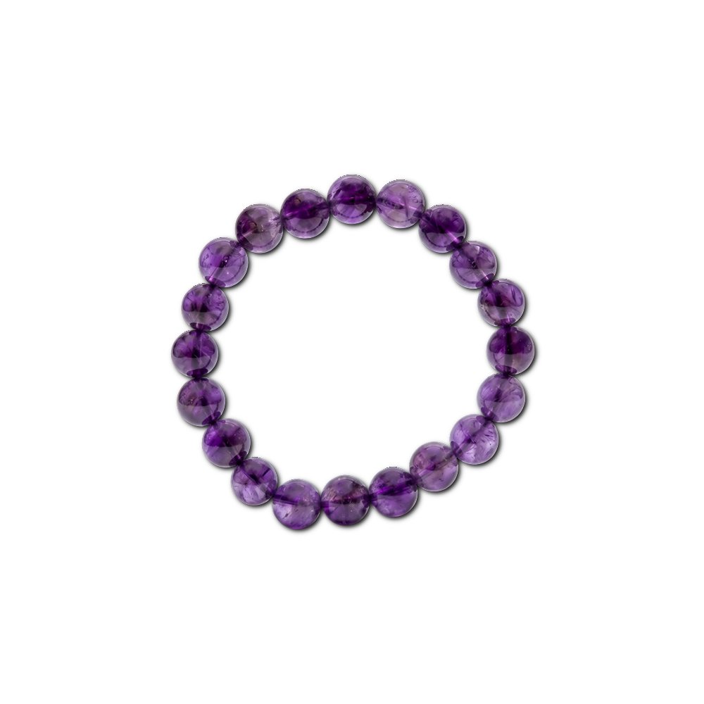 2 Amethyst जामुनिया Crystal Bracelet Brazil - Image 1