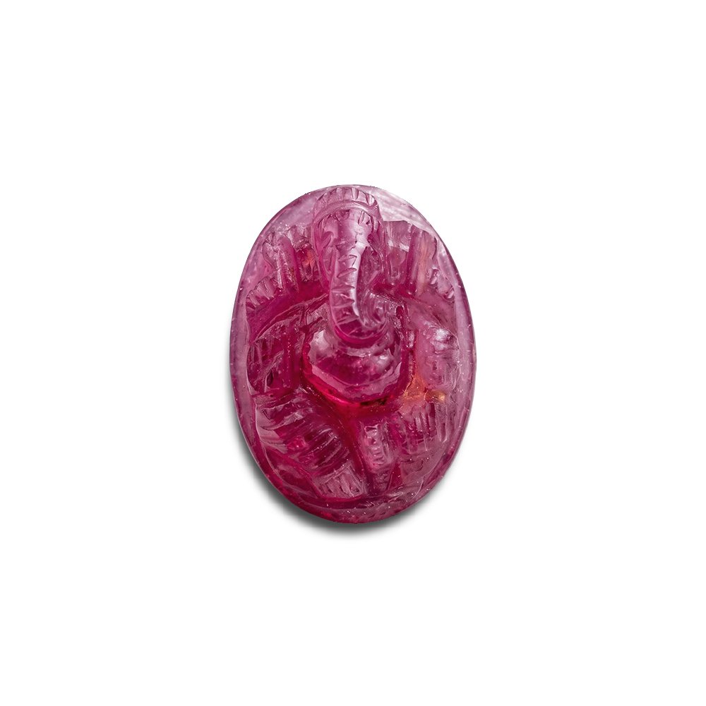 3 Ruby Ganesh16.90 CT - Image 1